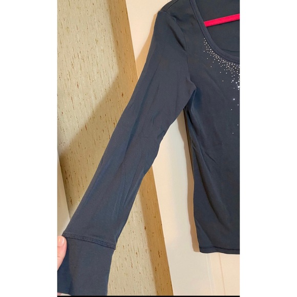 Victoria secret rhinestone long sleeve tee - Picture 3 of 5
